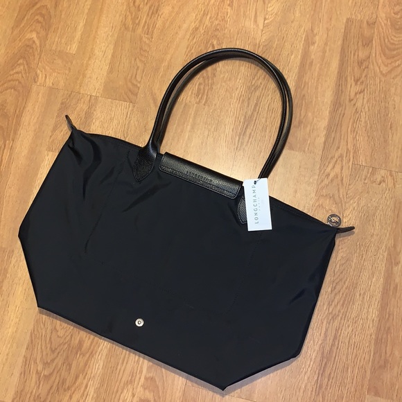 Limited Edition - NWT Longchamp x Pokemon Le Pliage Pikachu Shoulder Tote Bag - Picture 6 of 15